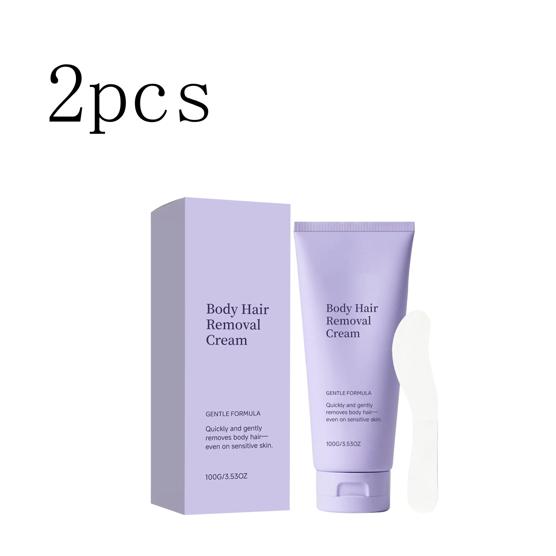 Body Hair Removal Cream - Gentle and Fast Hair Removal, Odorless, Daily Body Care, Portable Hair Removal Cream