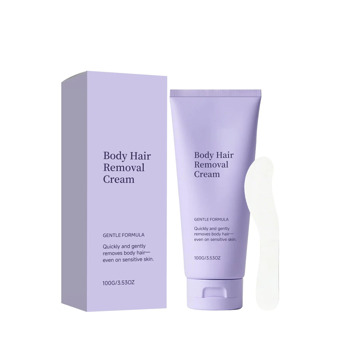Body Hair Removal Cream - Gentle and Fast Hair Removal, Odorless, Daily Body Care, Portable Hair Removal Cream