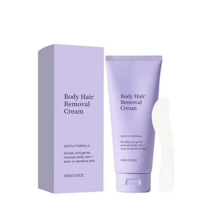 Body Hair Removal Cream - Gentle and Fast Hair Removal, Odorless, Daily Body Care, Portable Hair Removal Cream